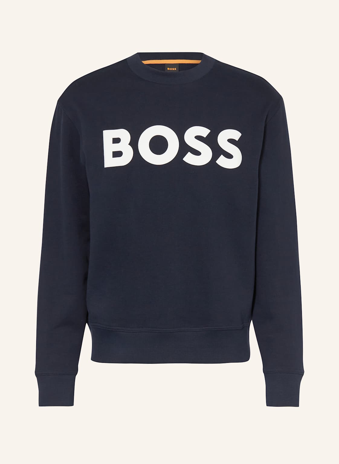 Boss Sweatshirt Webasiccrew blau von Boss