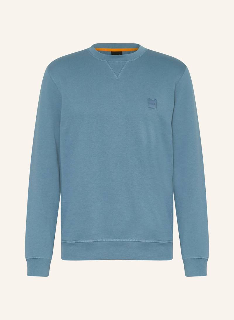 Boss Sweatshirt Westart blau von Boss