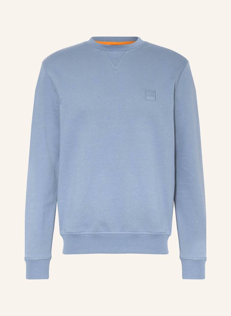 Boss Sweatshirt Westart blau von Boss