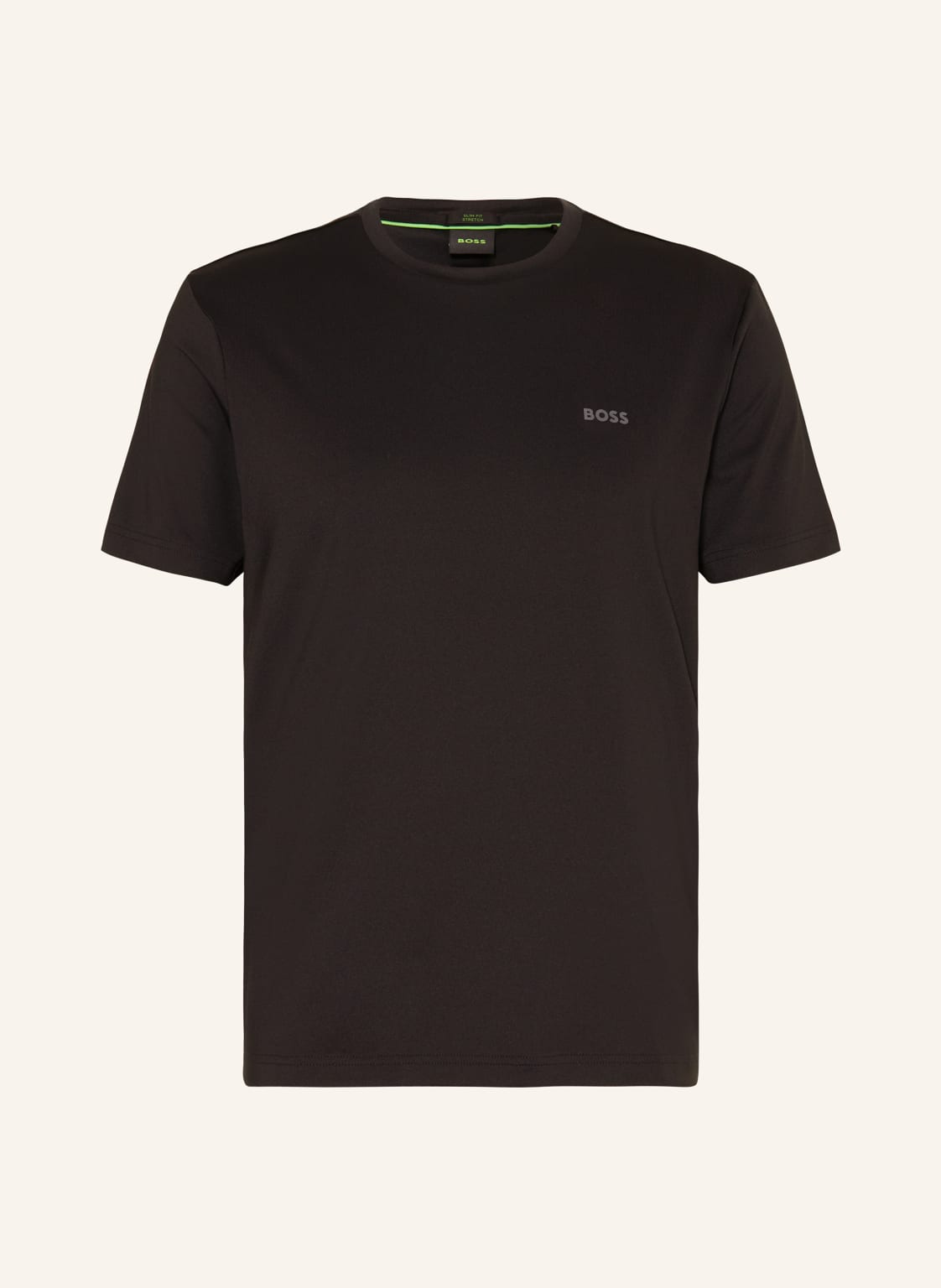 Boss Funktionshirt Active schwarz von Boss