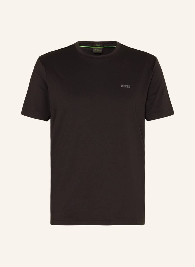 Boss Funktionshirt Active schwarz von Boss