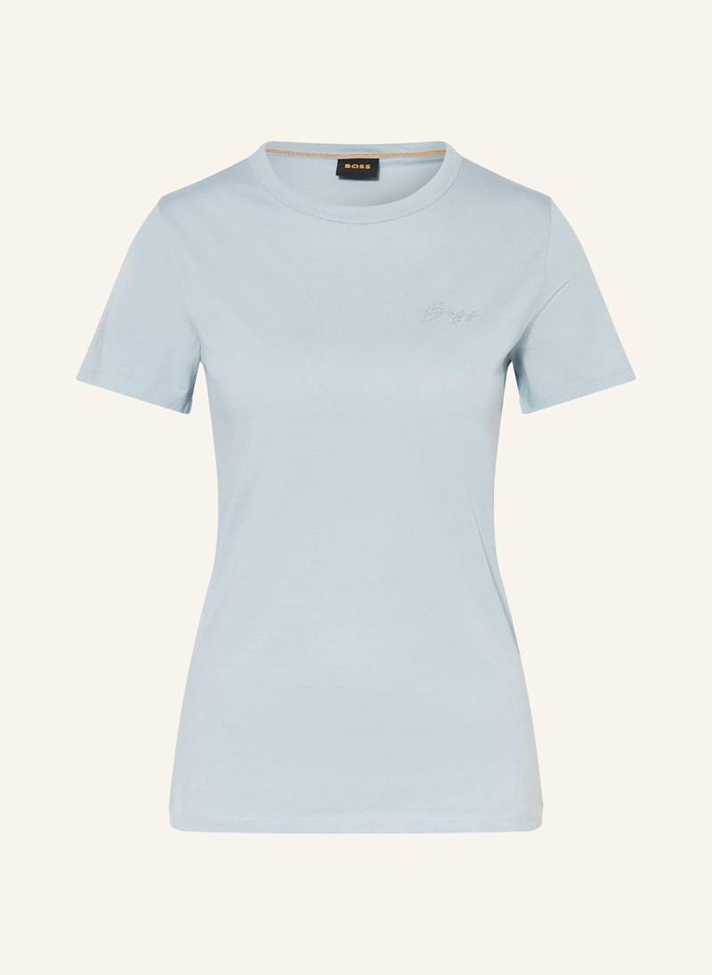 Boss T-Shirt Elogo blau von Boss