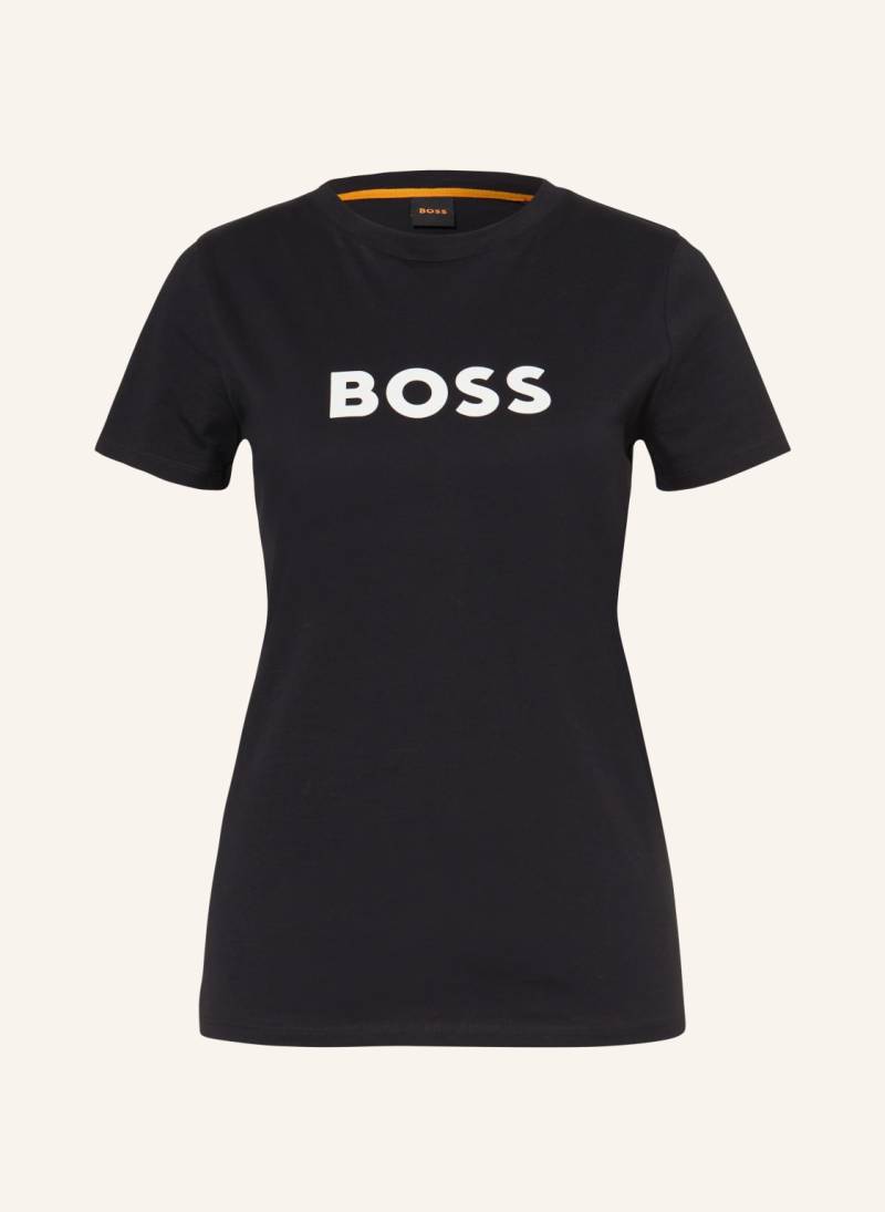 Boss T-Shirt Elogo schwarz von Boss