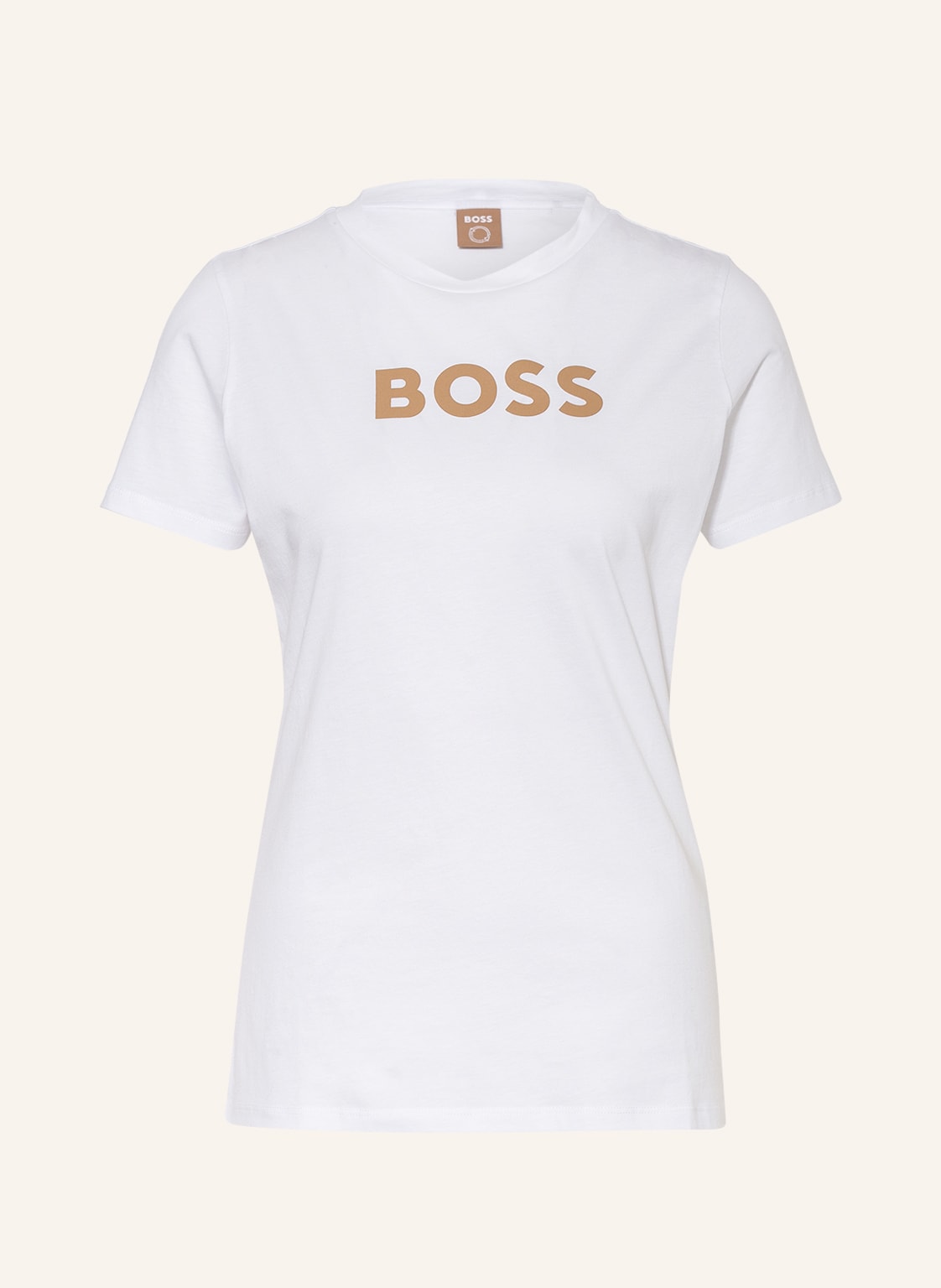 Boss T-Shirt Elogo weiss von Boss