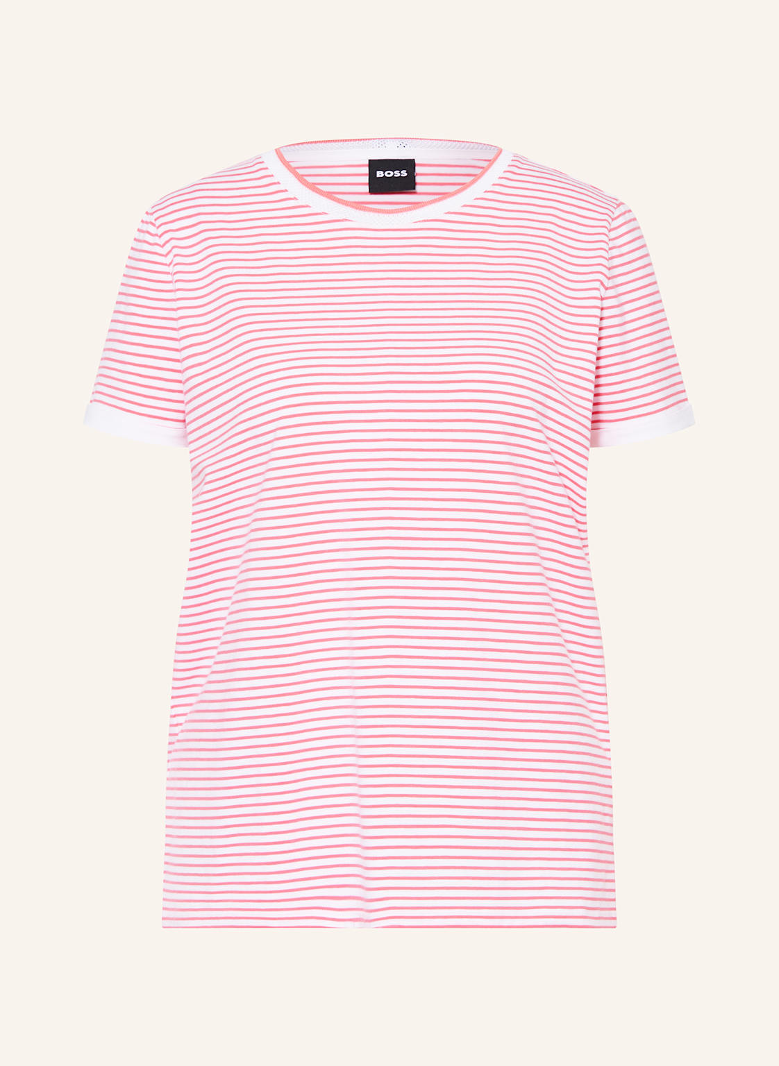 Boss T-Shirt Emasa pink von Boss