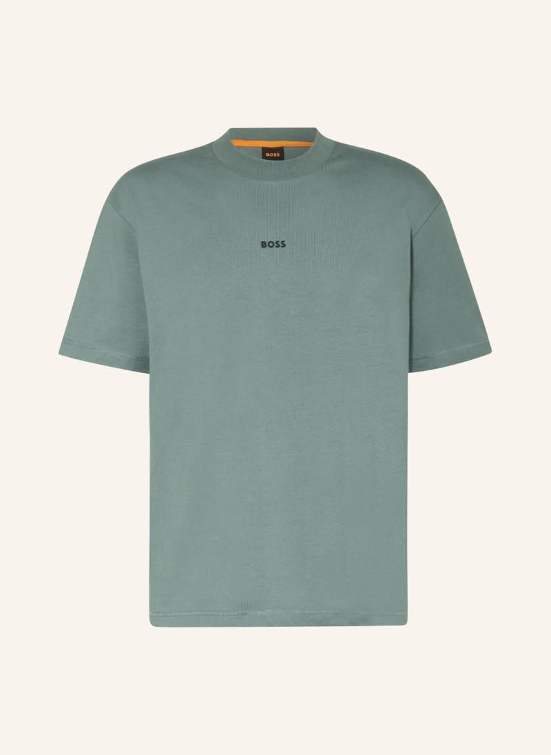 Boss T-Shirt Geological gruen von Boss