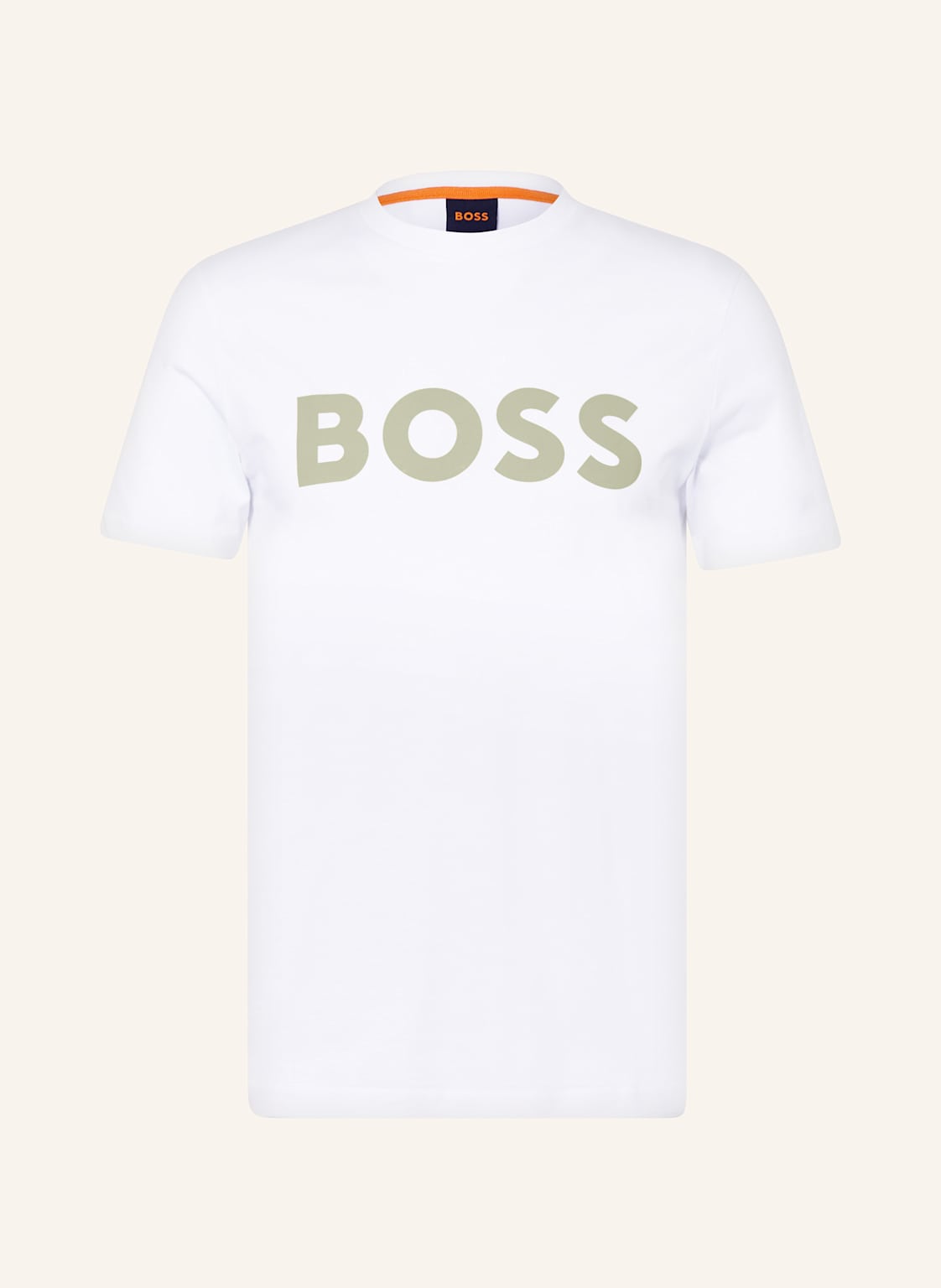 Boss T-Shirt Thinking weiss von Boss