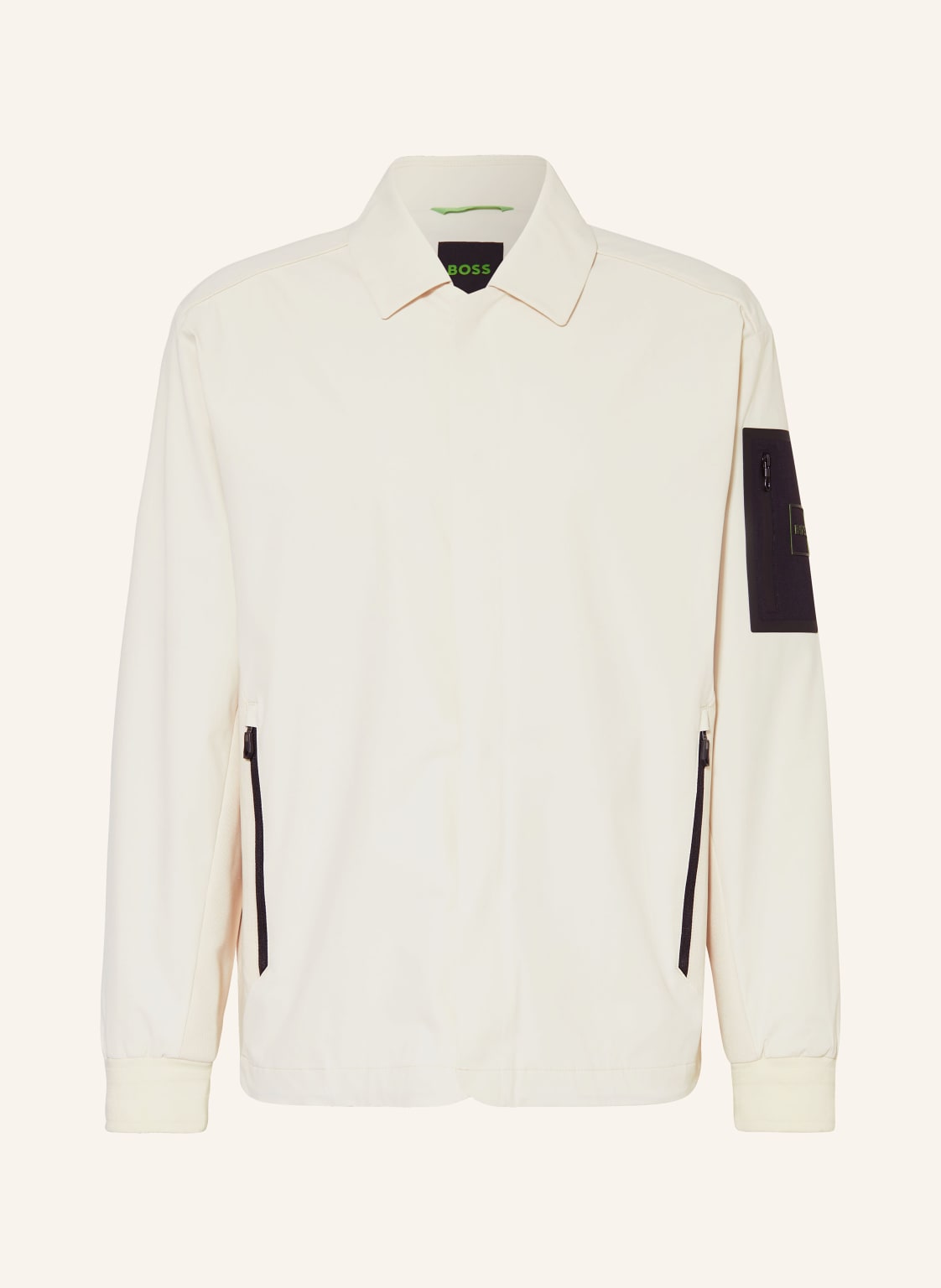 Boss Trainingsjacke League One beige Boss Trainingsjacke League One beige von Boss