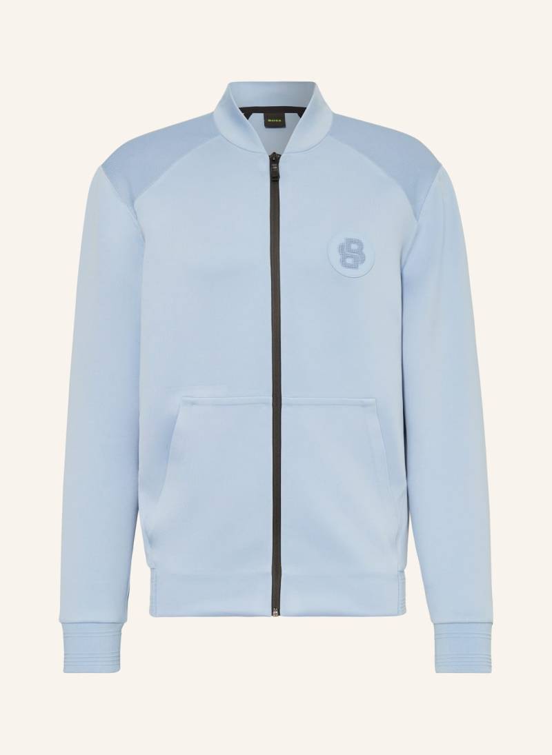 Boss Trainingsjacke Samoo blau von Boss