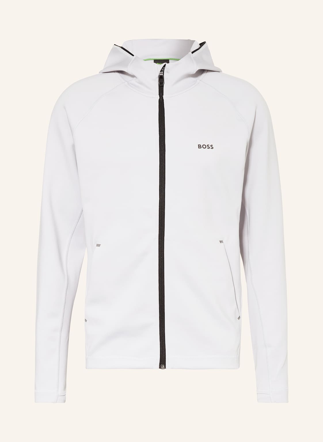 Boss Trainingsjacke Sicon Active grau von Boss