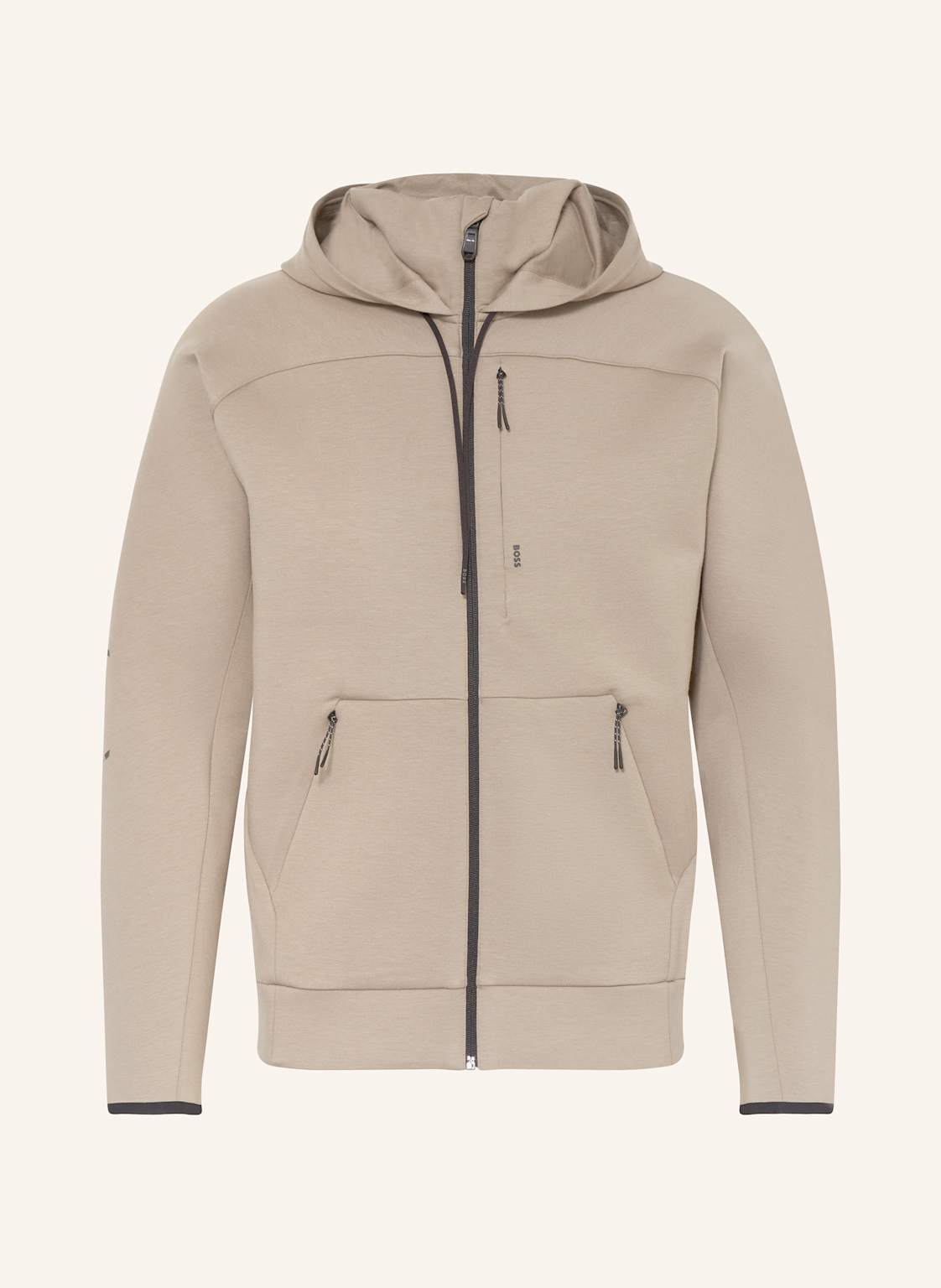 Boss Trainingsjacke Sicon Deserttech beige von Boss