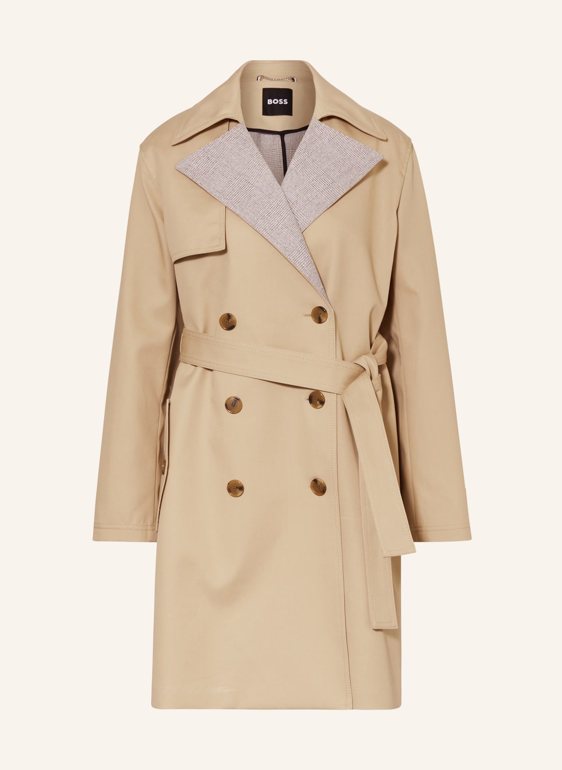 Boss Trenchcoat Cifena beige von Boss