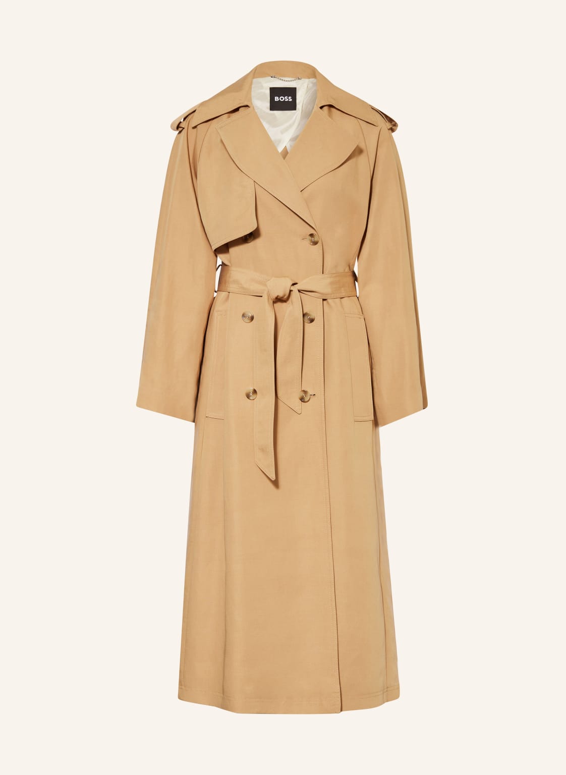 Boss Trenchcoat Clomea beige von Boss