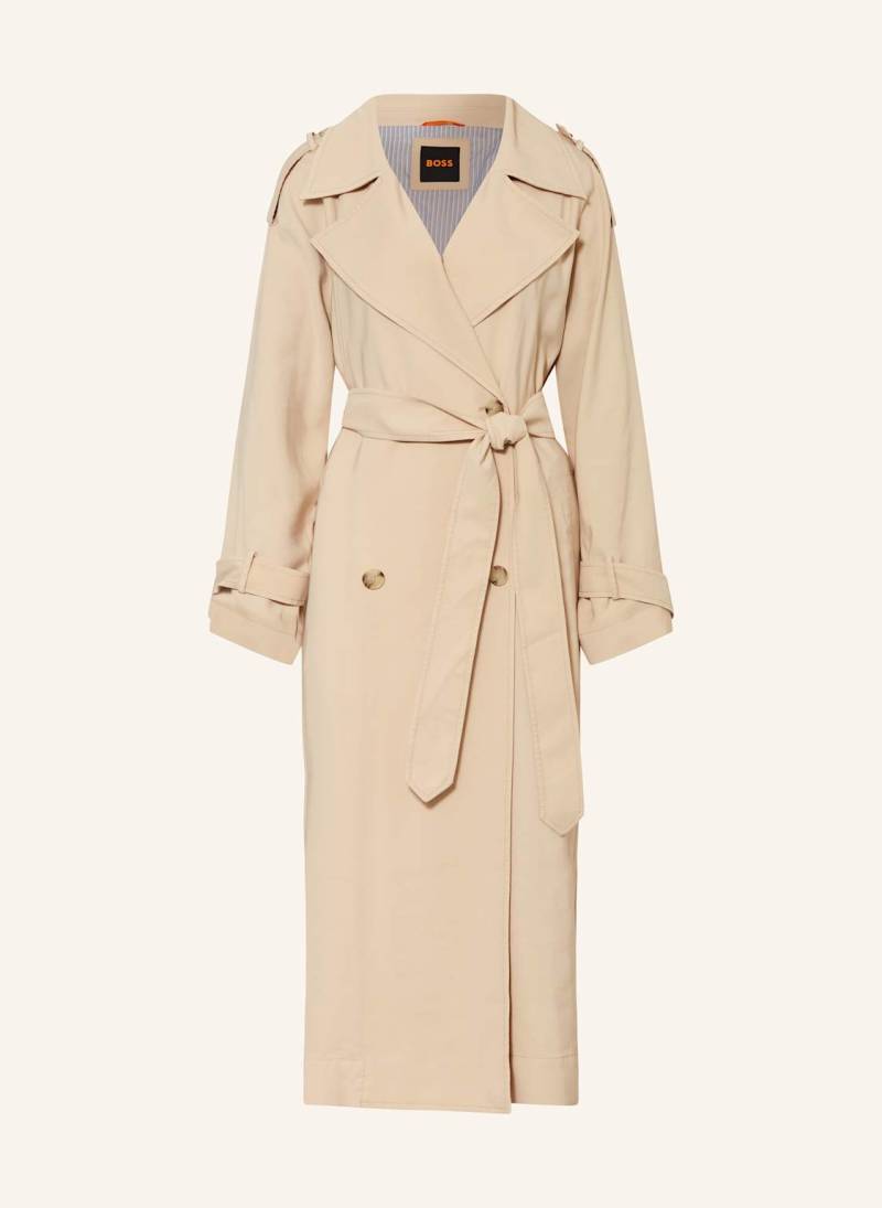 Boss Trenchcoat Coluent beige von Boss