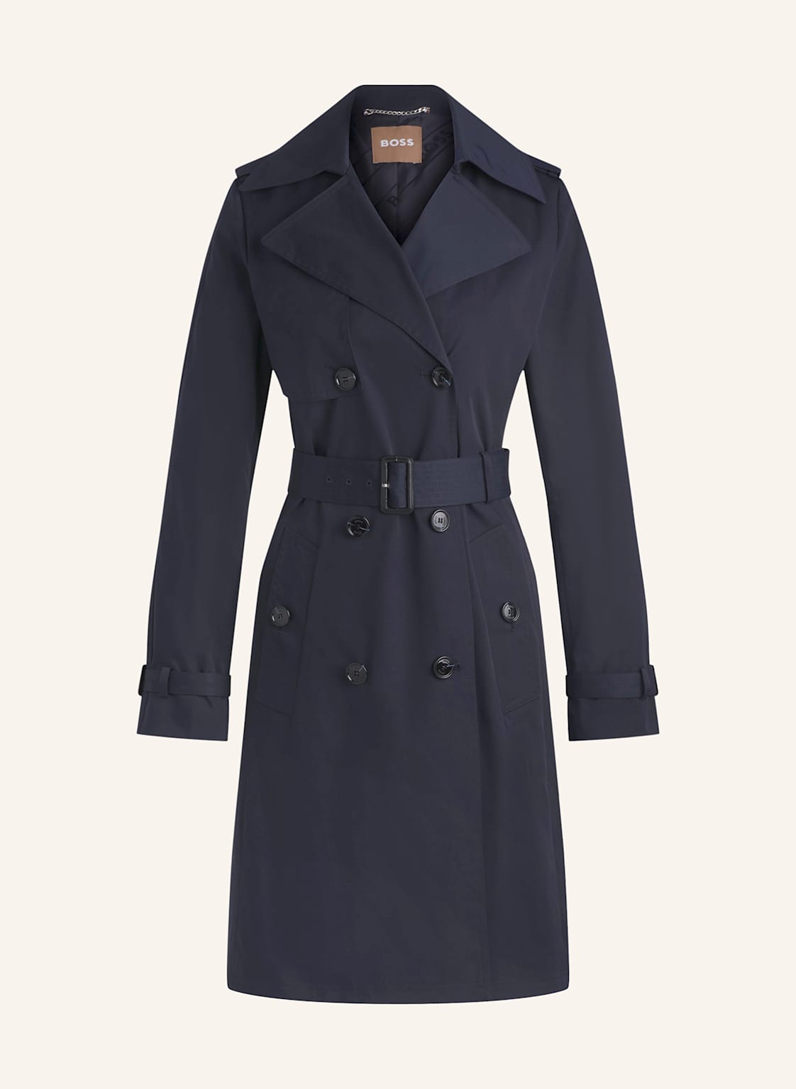 Boss Trenchcoat Conry blau von Boss