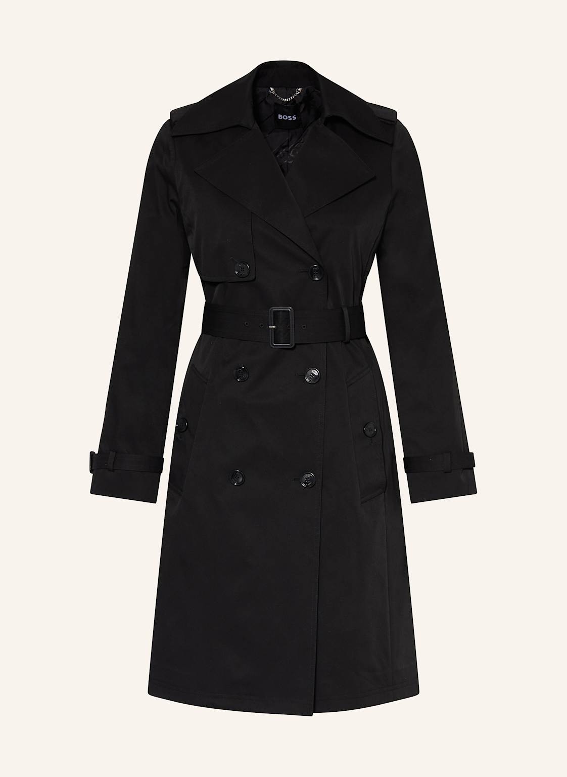 Boss Trenchcoat Conry schwarz von Boss