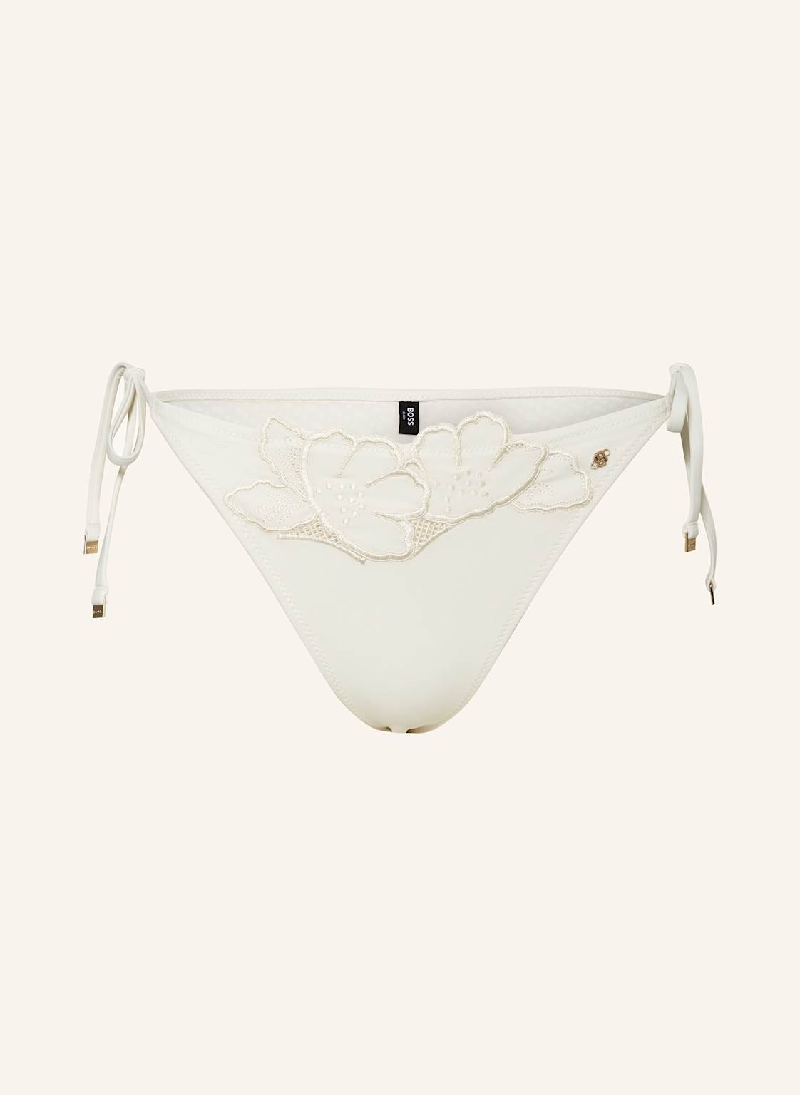 Boss Triangel-Bikini-Hose Broderie weiss Boss Triangel-Bikini-Hose Broderie weiss von Boss