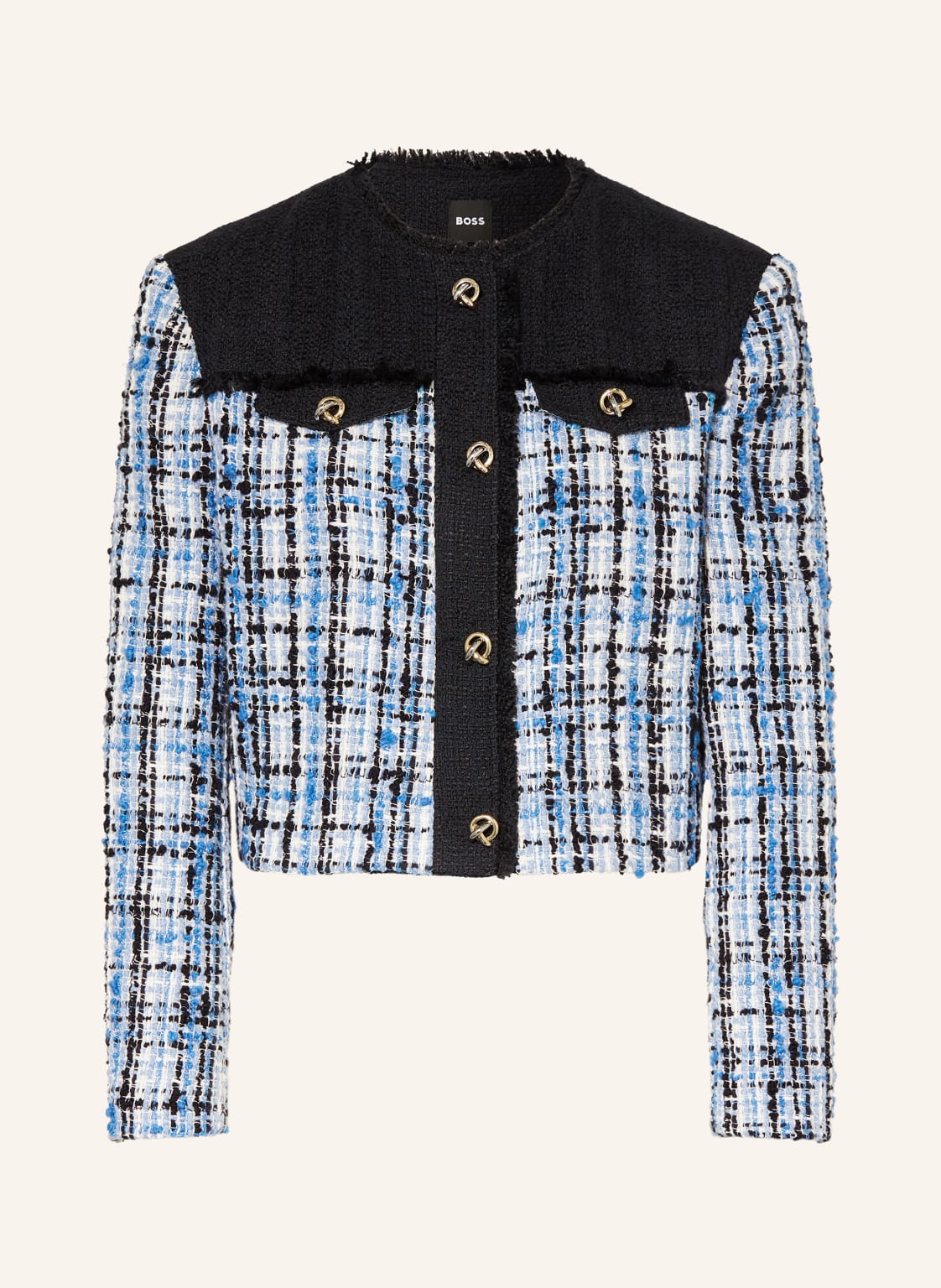 Boss Tweed-Jacke Josola blau Boss Tweed-Jacke Josola blau von Boss