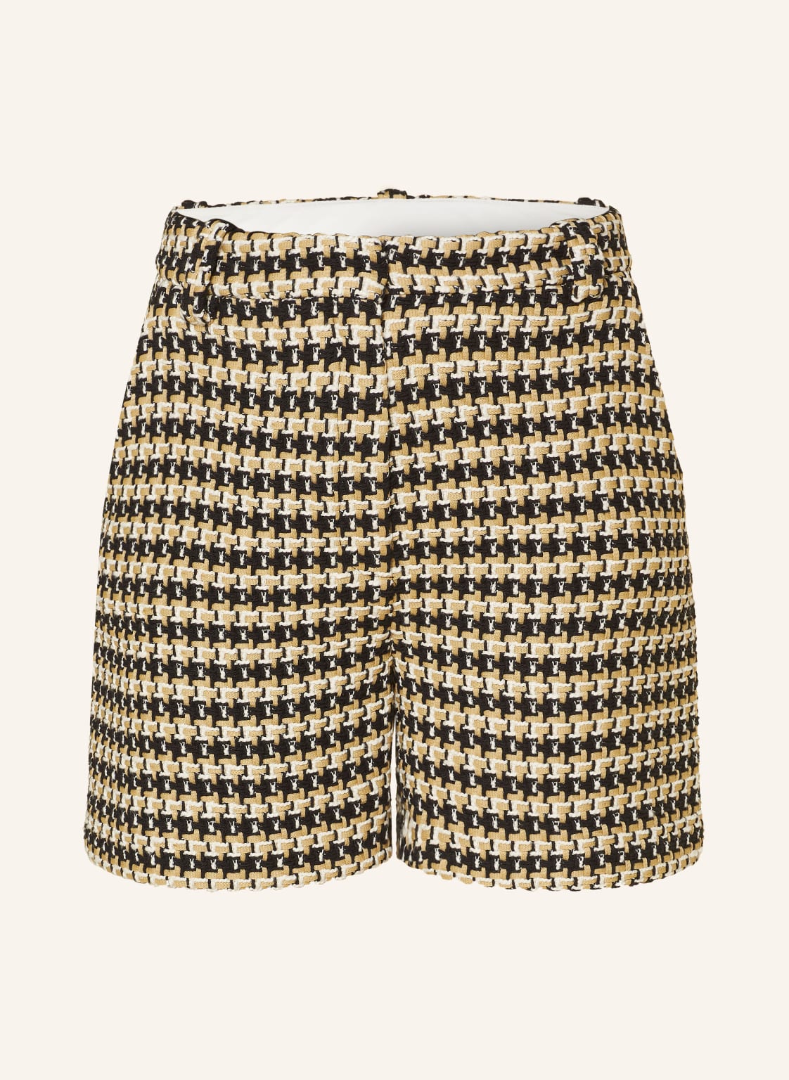 Boss Tweed-Shorts Taseto schwarz von Boss