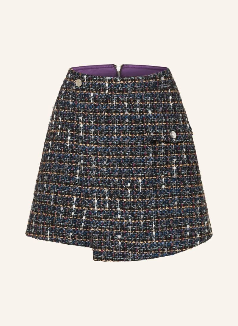 Boss Tweed-Skort Tandra blau von Boss