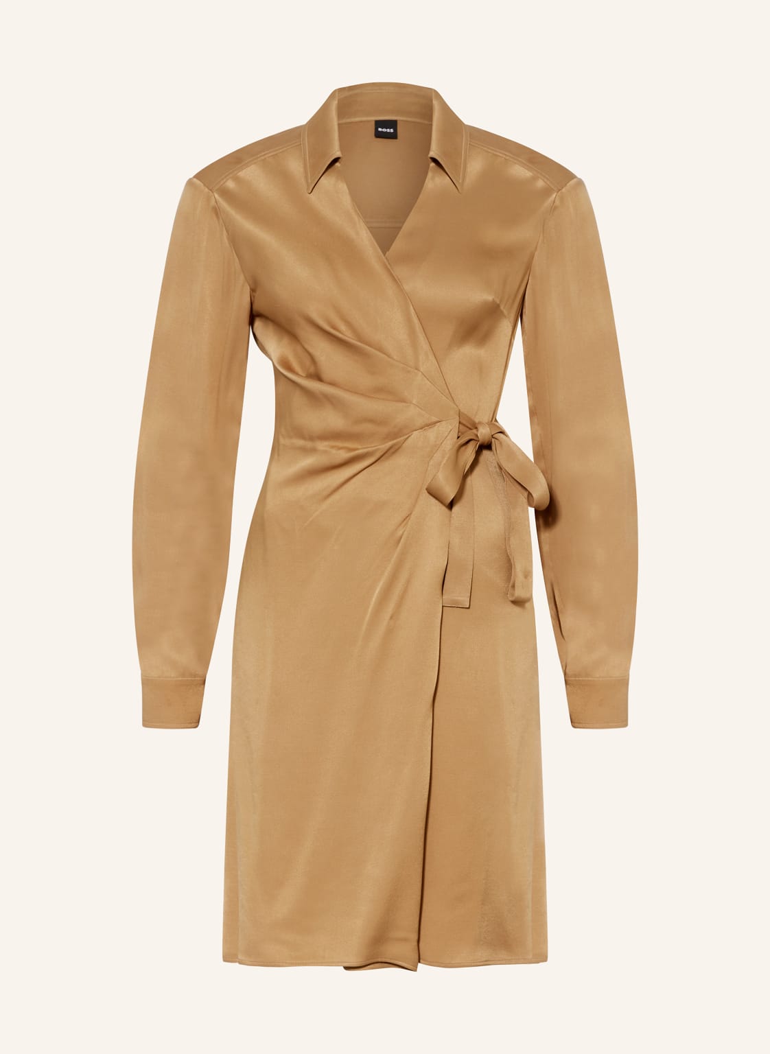 Boss Wickelkleid Dosala beige von Boss