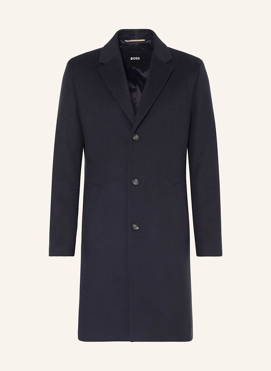 Boss Wollmantel Hyde blau Boss Wollmantel Hyde blau von Boss