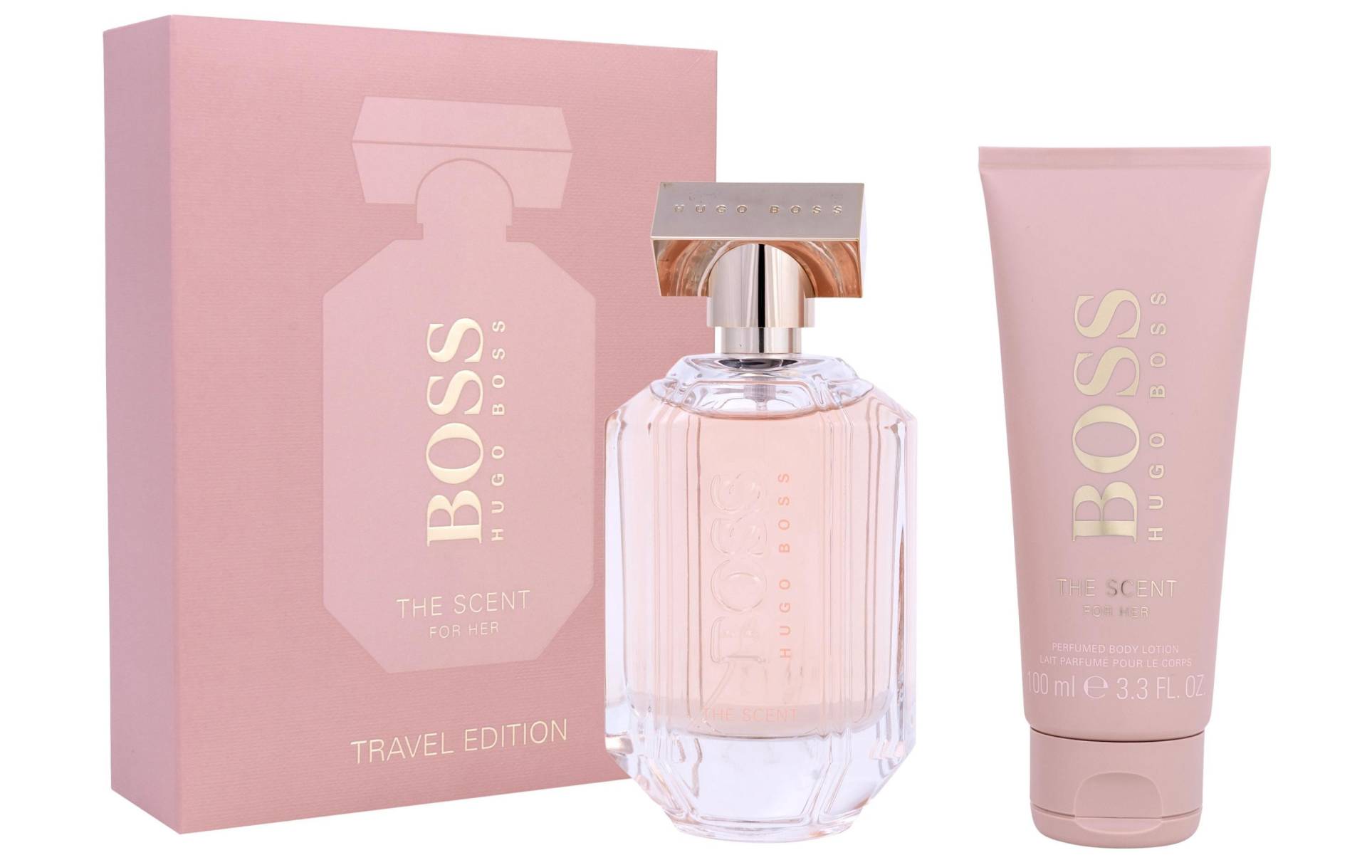 BOSS Duft-Set »Eau de Parfum & Body Lotion The Scent Geschenkset 2 x 100 ml« von Boss