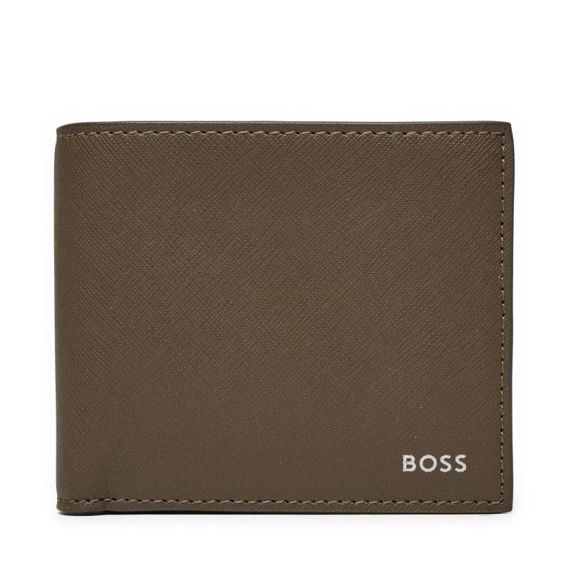 Große Herren Geldbörse Boss 50485599 Braun von Boss