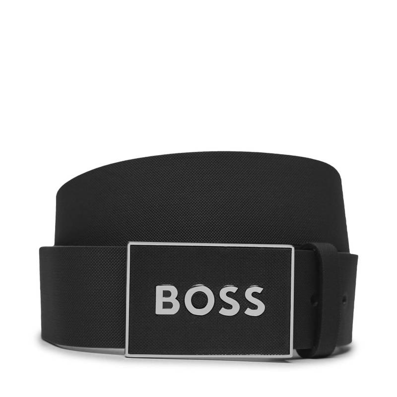 Herrengürtel Boss Icon-S1 Sz40 50471333 Schwarz von Boss