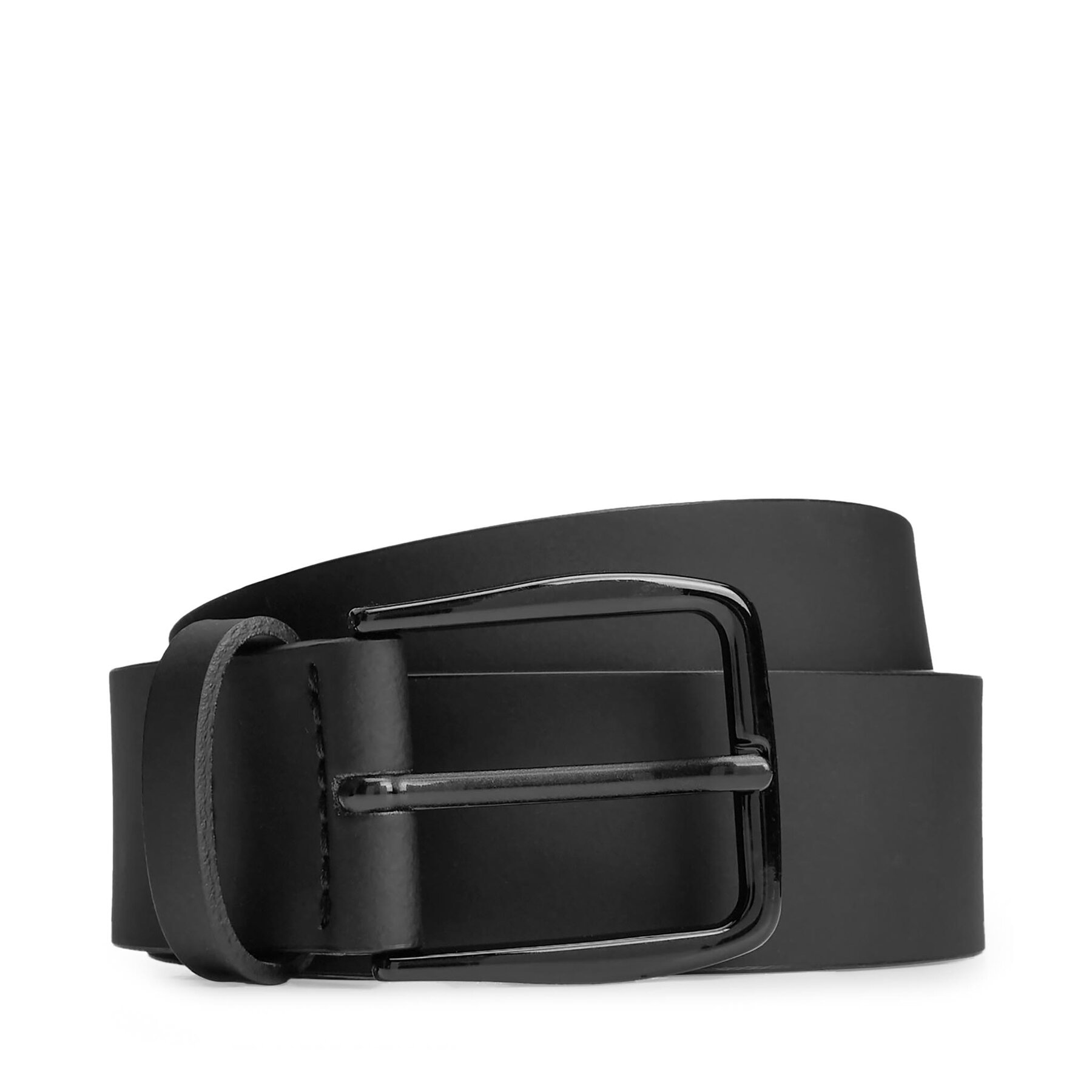 Herrengürtel Boss Tobi-Logtip Sz35 50513086 Schwarz von Boss