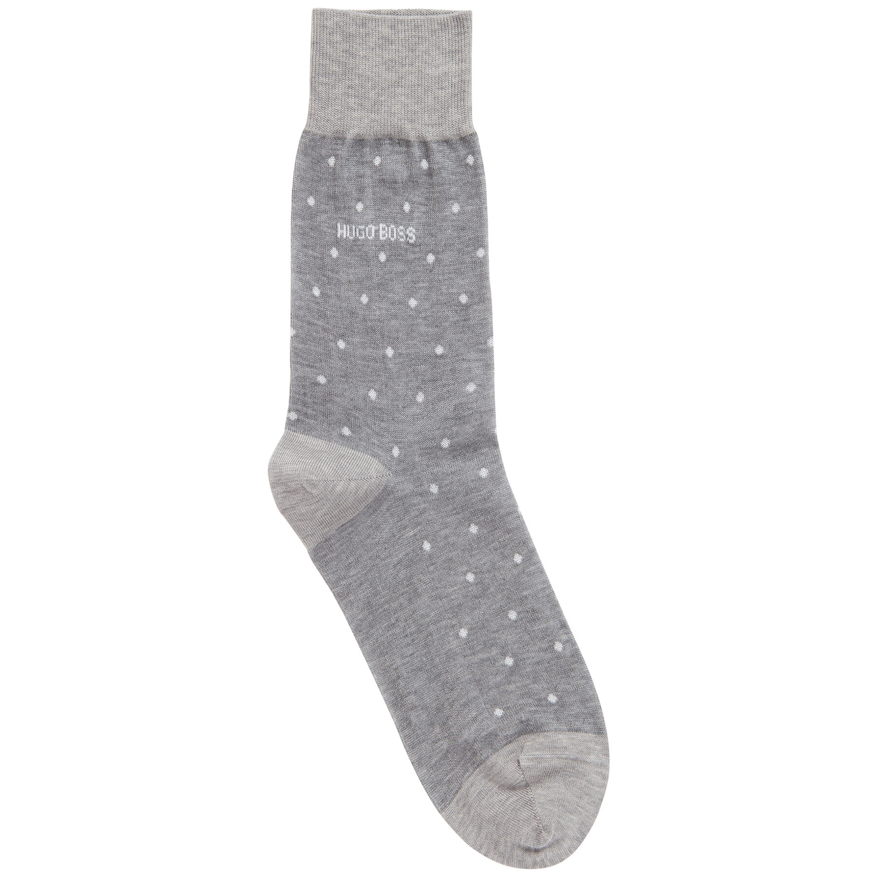 Hohe Herrensocken Boss George Rs Dot Mc 50392507 Grau von Boss