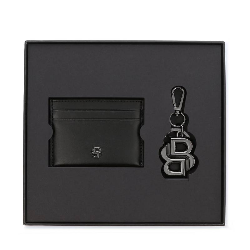 Kartenetui und Schlüsselanhänger Set Boss Gbbm 50517478 Schwarz von Boss