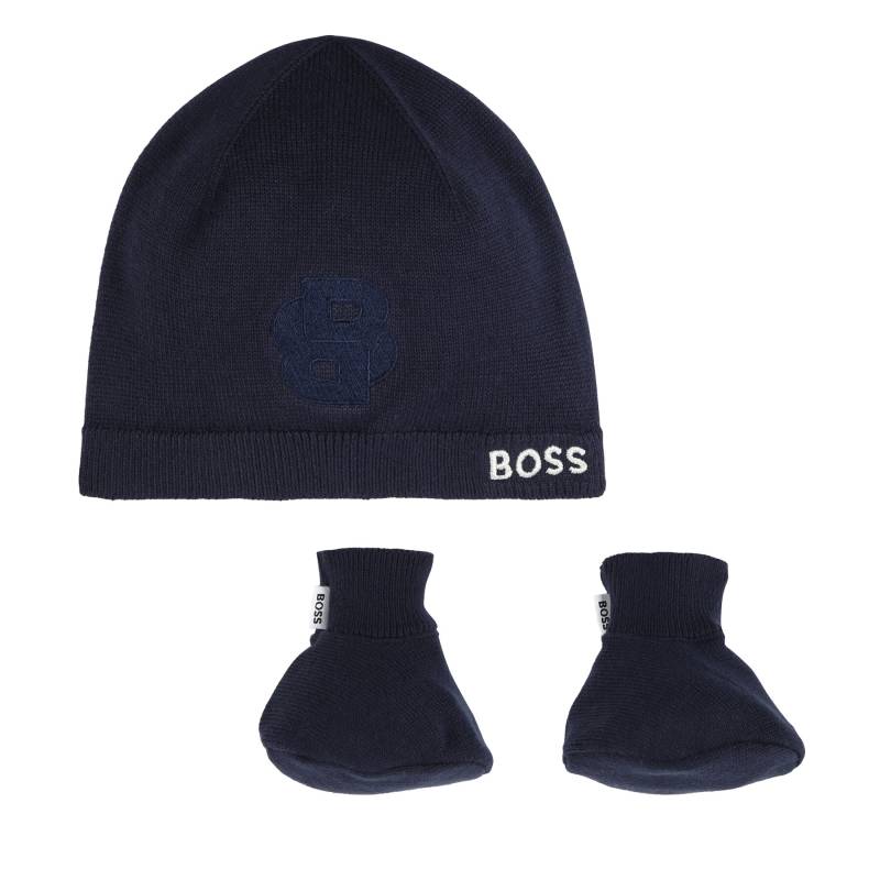 Set Mütze und Socken Boss J51633 Dunkelblau von Boss