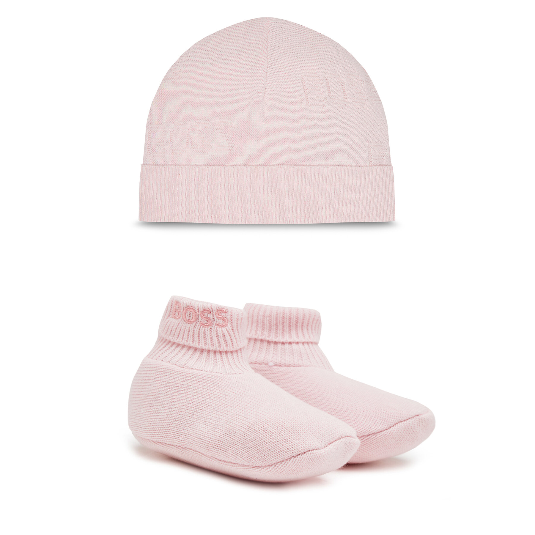 Set Mütze und Socken Boss J98421 Rosa von Boss