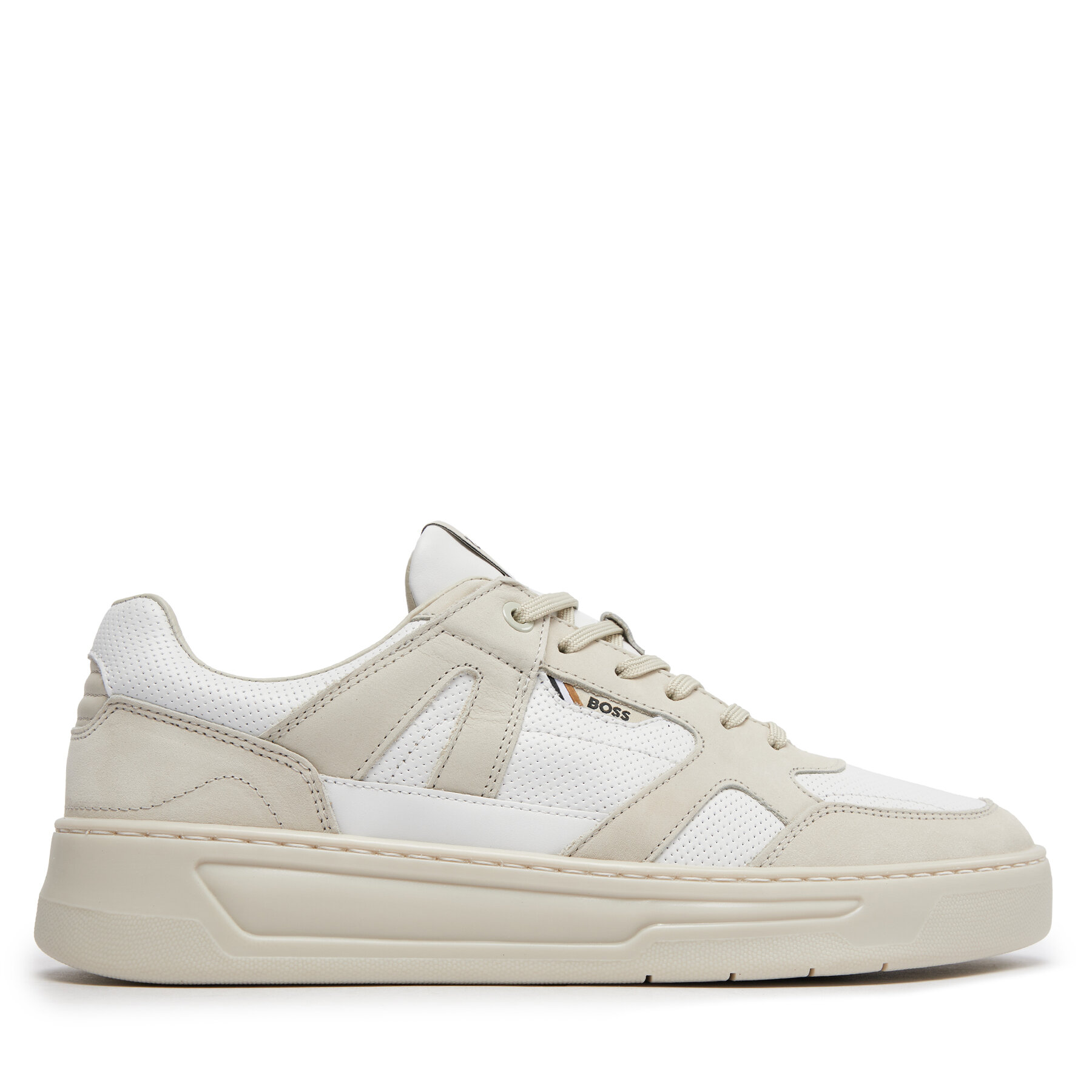 Sneakers Boss Baltimore Tenn Nupf 50517302 Beige von Boss