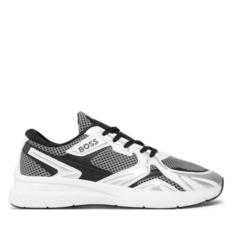 Sneakers Boss Owen 50504289 10254489 01 Silberfarben von Boss