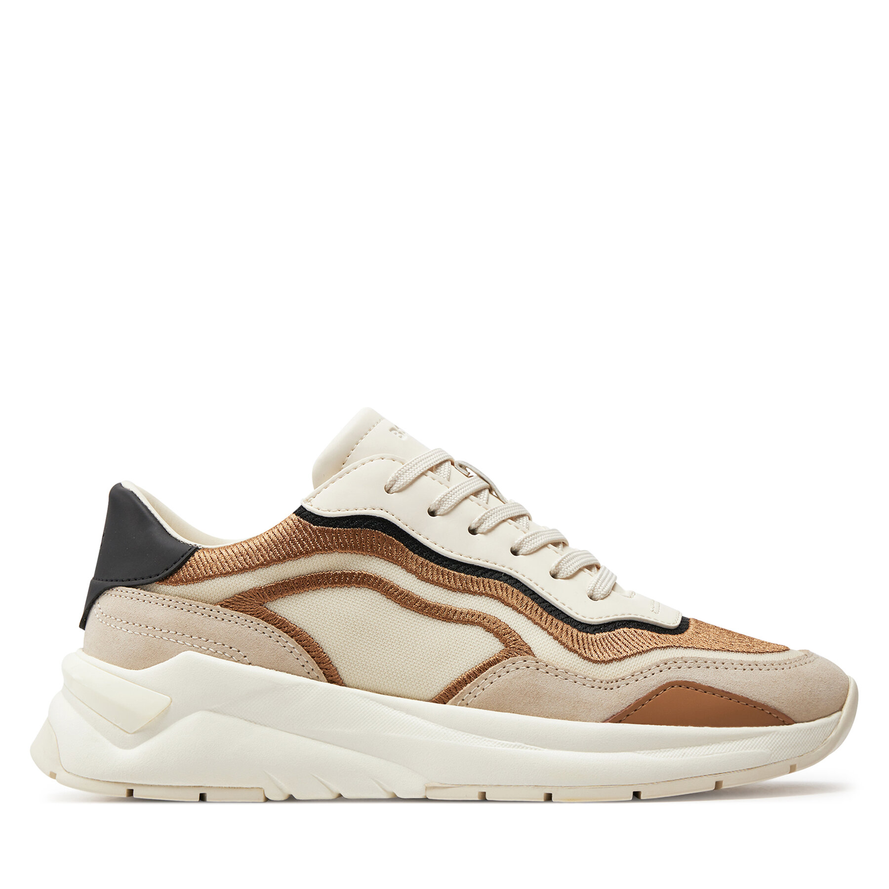 Sneakers Boss Skylar Runn Meemb 50517232 Beige von Boss