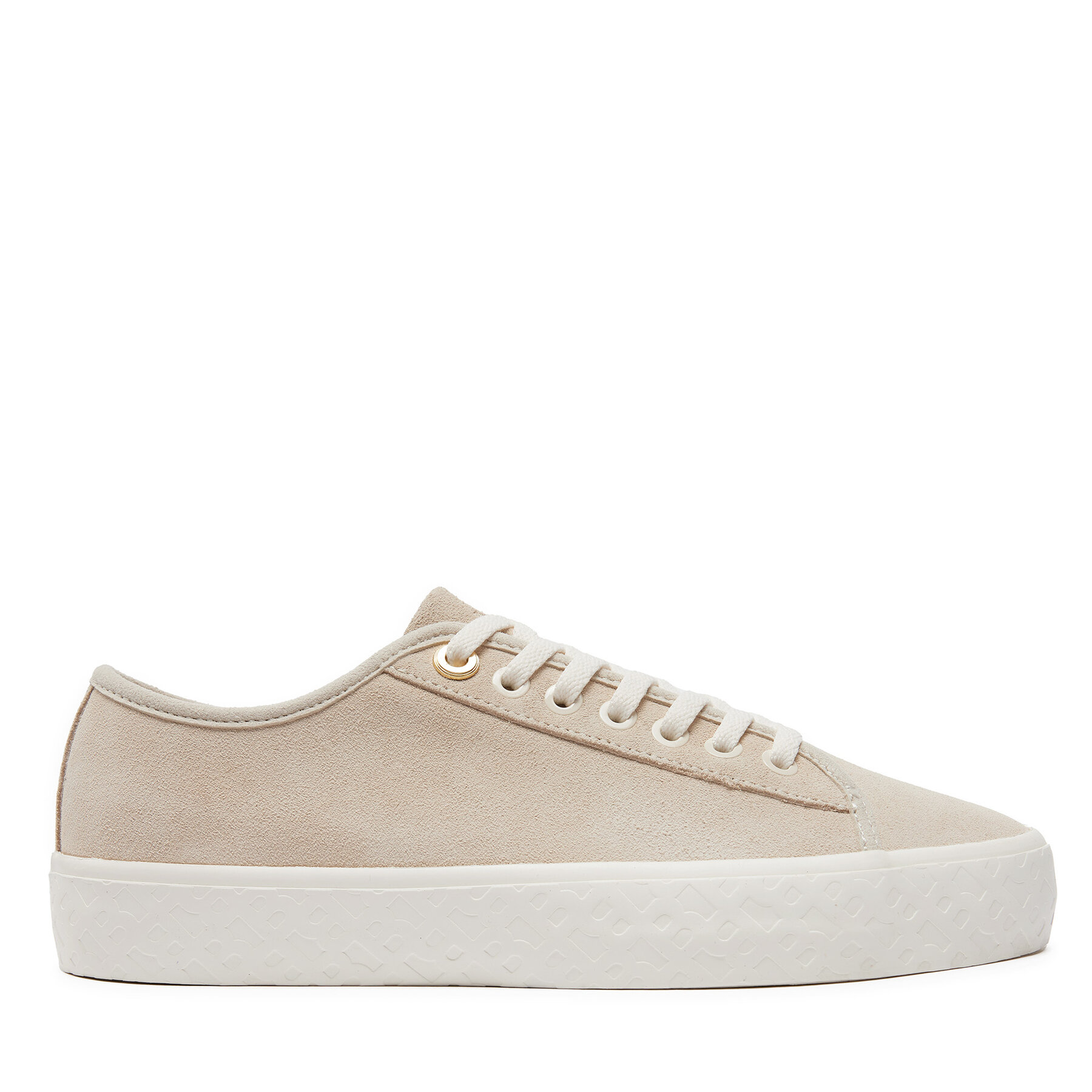 Sneakers aus Stoff Boss Aidenlm Tenn Sd 50517179 Beige von Boss