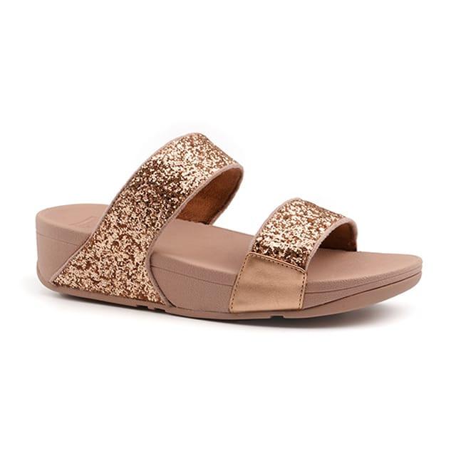 Lulu Glitter Slides-41 Damen Rosa 41 von Bossi