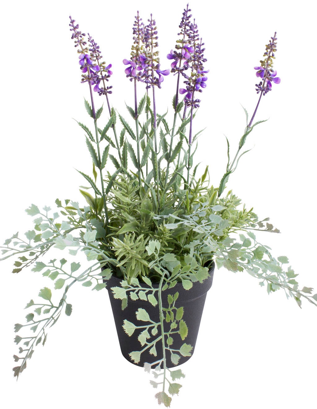 Botanic-Haus Künstliche Zimmerpflanze »Lavendel - Kräutertopf« Botanic-Haus Künstliche Zimmerpflanze »Lavendel - Kräutertopf« von Botanic-Haus