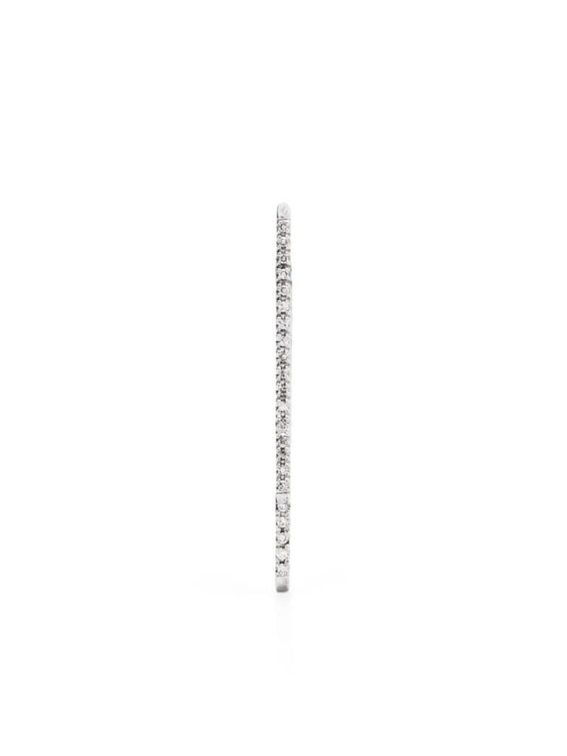 Botier 18kt white gold Limitless Short drop earring - Silver von Botier