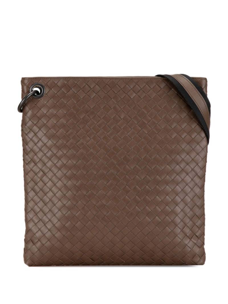 Bottega Veneta Pre-Owned 2000-2010 Intrecciato crossbody bag - Brown von Bottega Veneta Pre-Owned