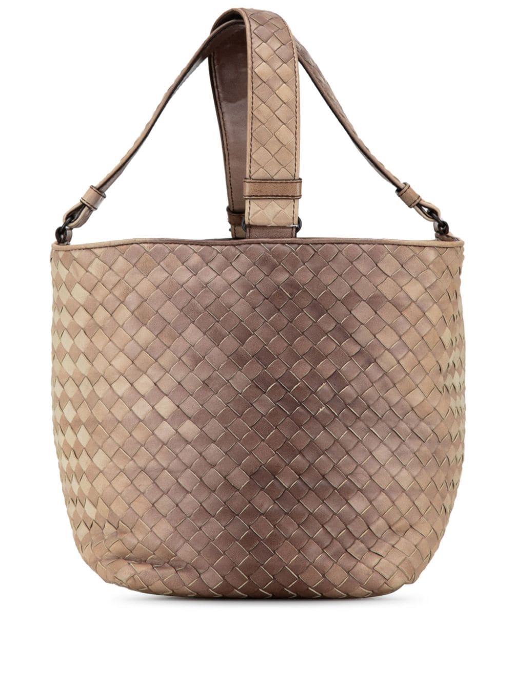 Bottega Veneta Pre-Owned 2009 Intrecciato Nuance bucket bag - Brown von Bottega Veneta Pre-Owned