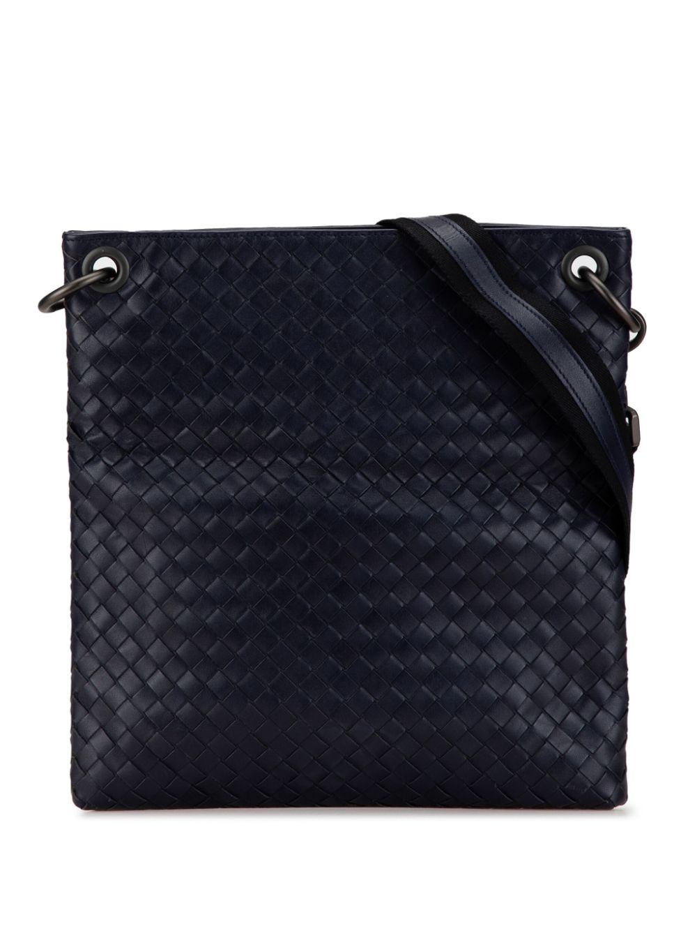 Bottega Veneta Pre-Owned 2010 Intrecciato crossbody bag - Blue von Bottega Veneta Pre-Owned