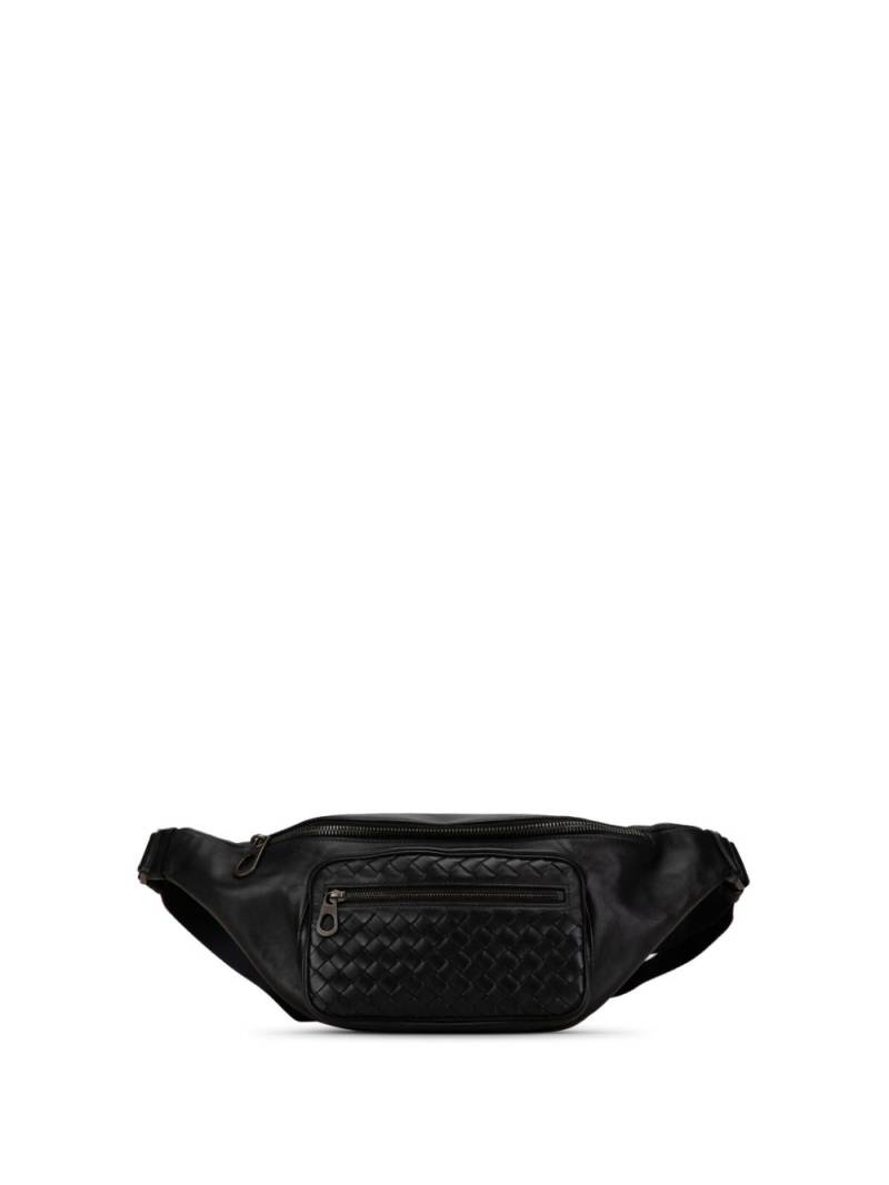 Bottega Veneta Pre-Owned 2011 Intrecciato belt bag - Black von Bottega Veneta Pre-Owned