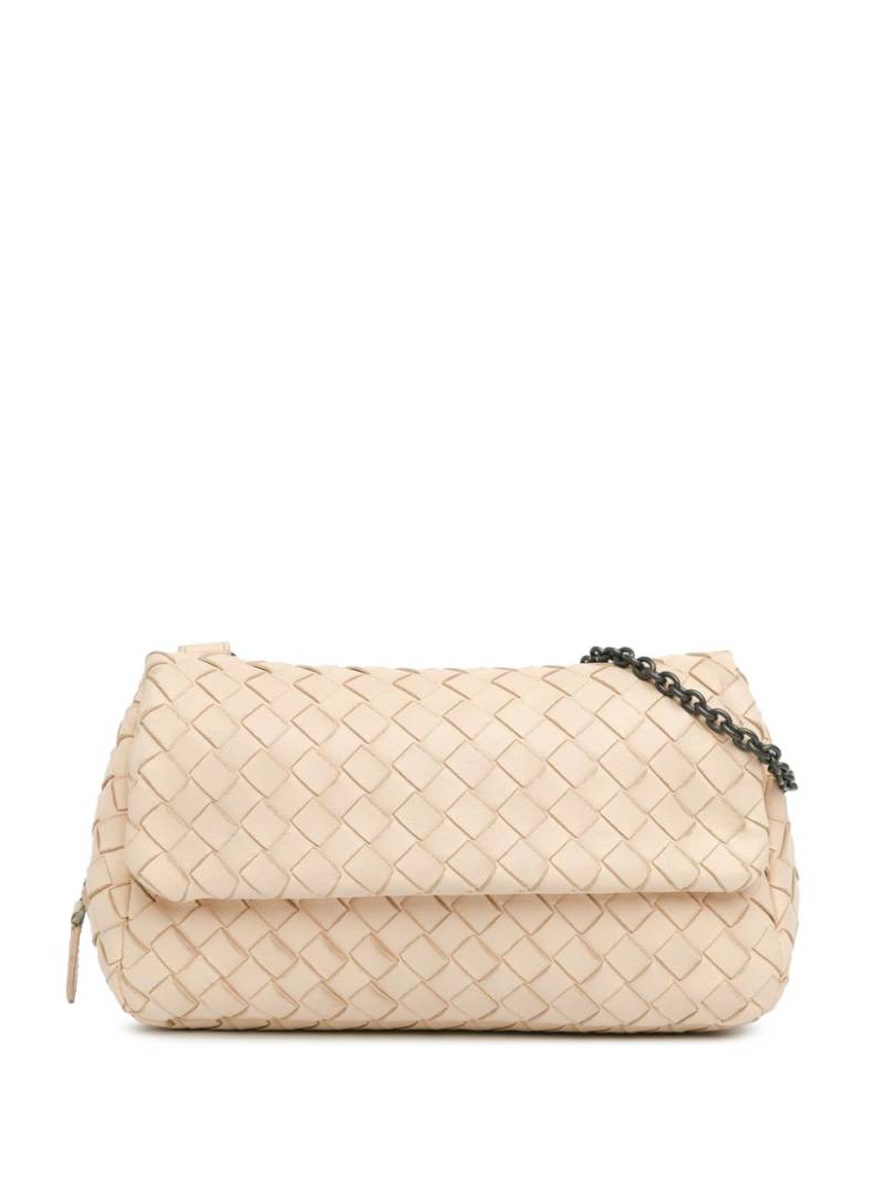 Bottega Veneta Pre-Owned 2012-2013 Mini Intrecciato Expandable Chain crossbody bag - Pink von Bottega Veneta Pre-Owned