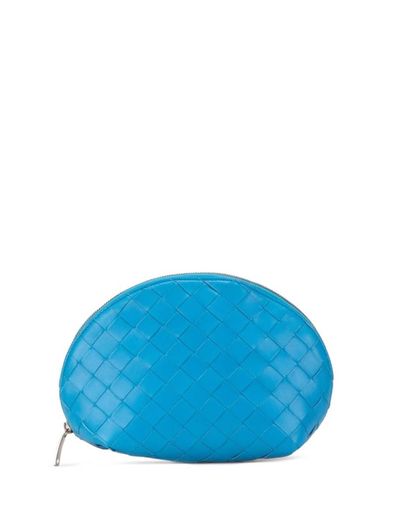 Bottega Veneta Pre-Owned 2012-2023 Intrecciato clutch bag - Blue von Bottega Veneta Pre-Owned