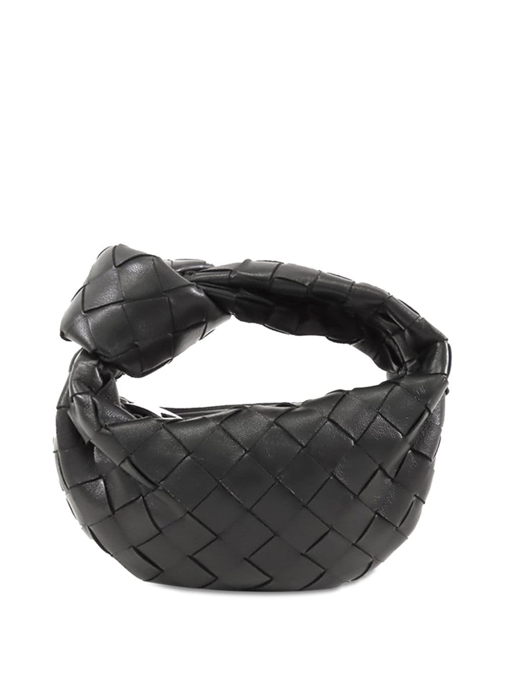 Bottega Veneta Pre-Owned 2012-2023 Mini Intrecciato Jodie handbag - Black von Bottega Veneta Pre-Owned