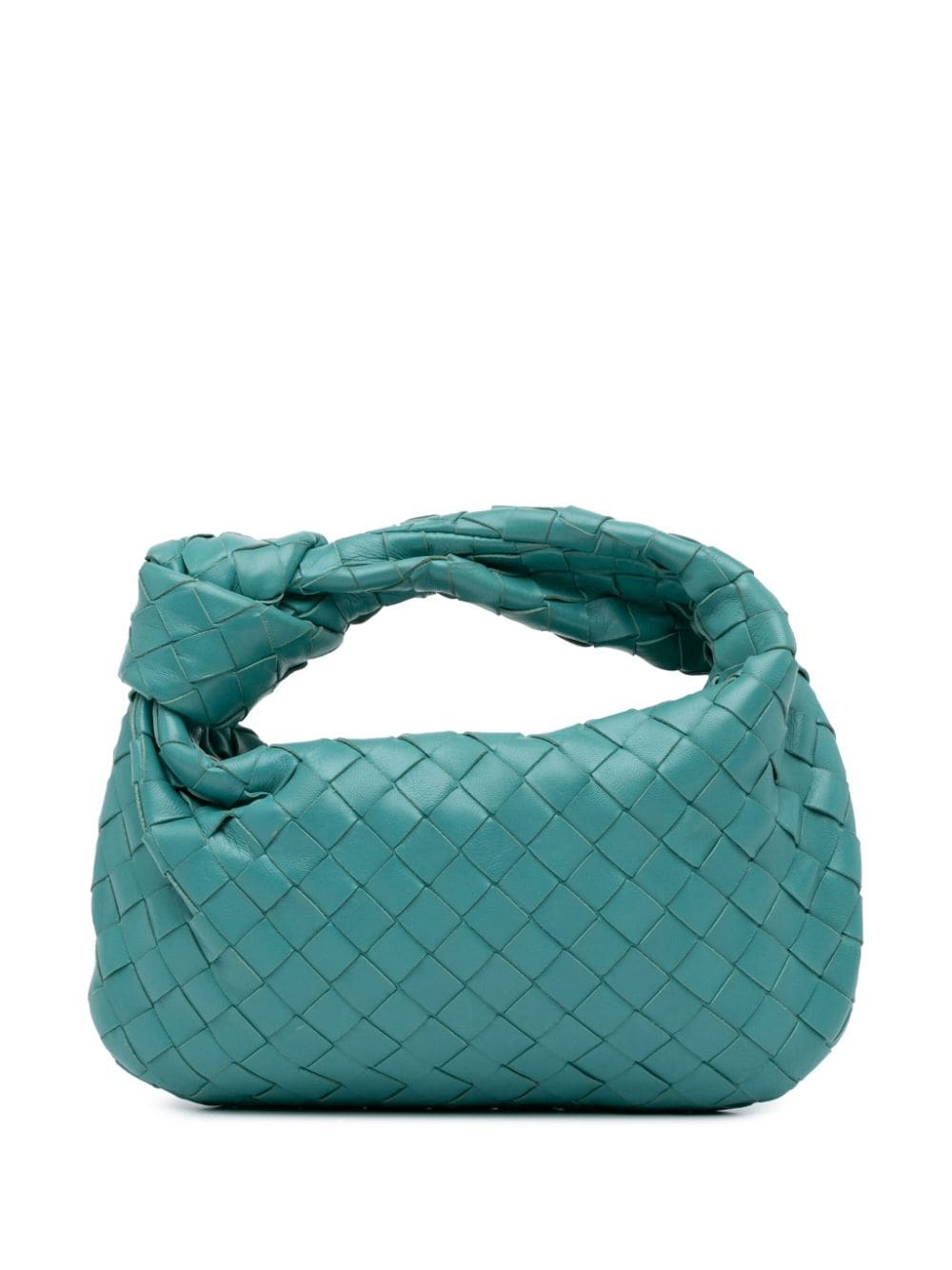 Bottega Veneta Pre-Owned 2012-2023 Mini Intrecciato Jodie handbag - Blue von Bottega Veneta Pre-Owned