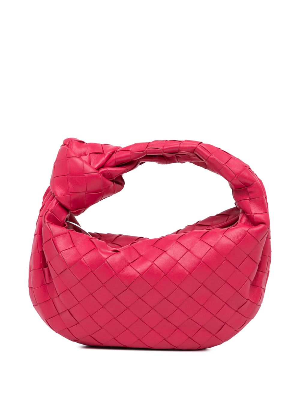 Bottega Veneta Pre-Owned 2012-2023 Mini Nappa Intrecciato Jodie handbag - Pink von Bottega Veneta Pre-Owned